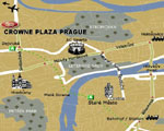 Crowne Plaza - Map